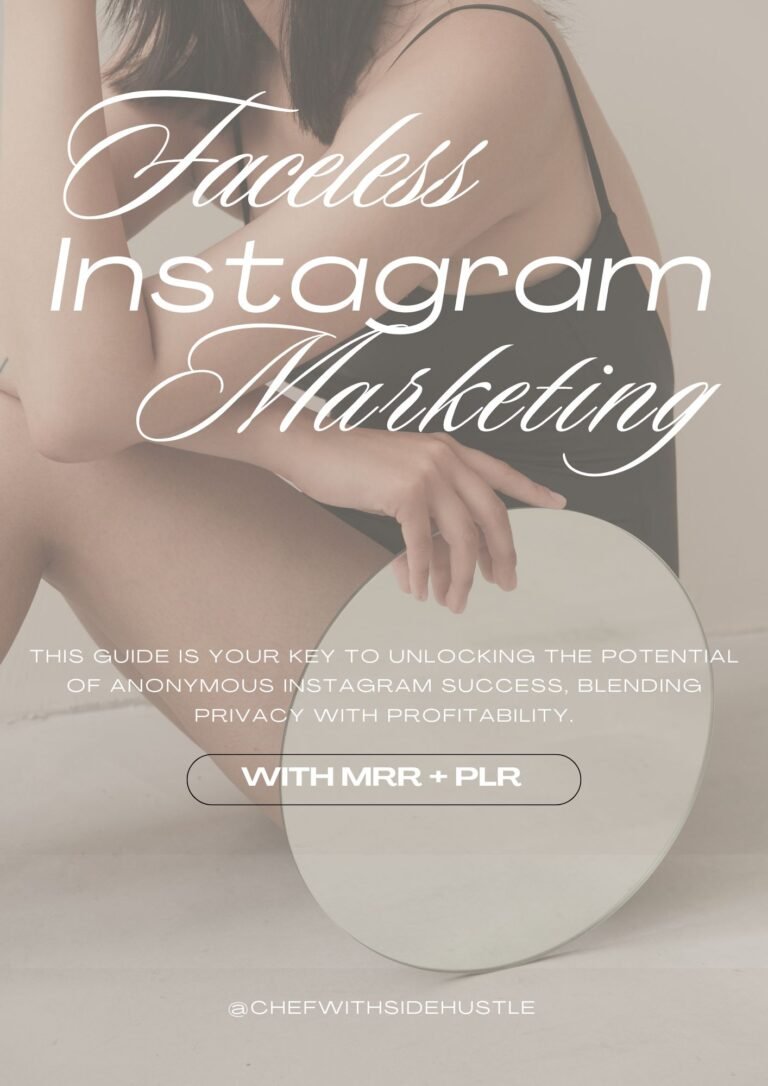 Faceless Instagram Marketing