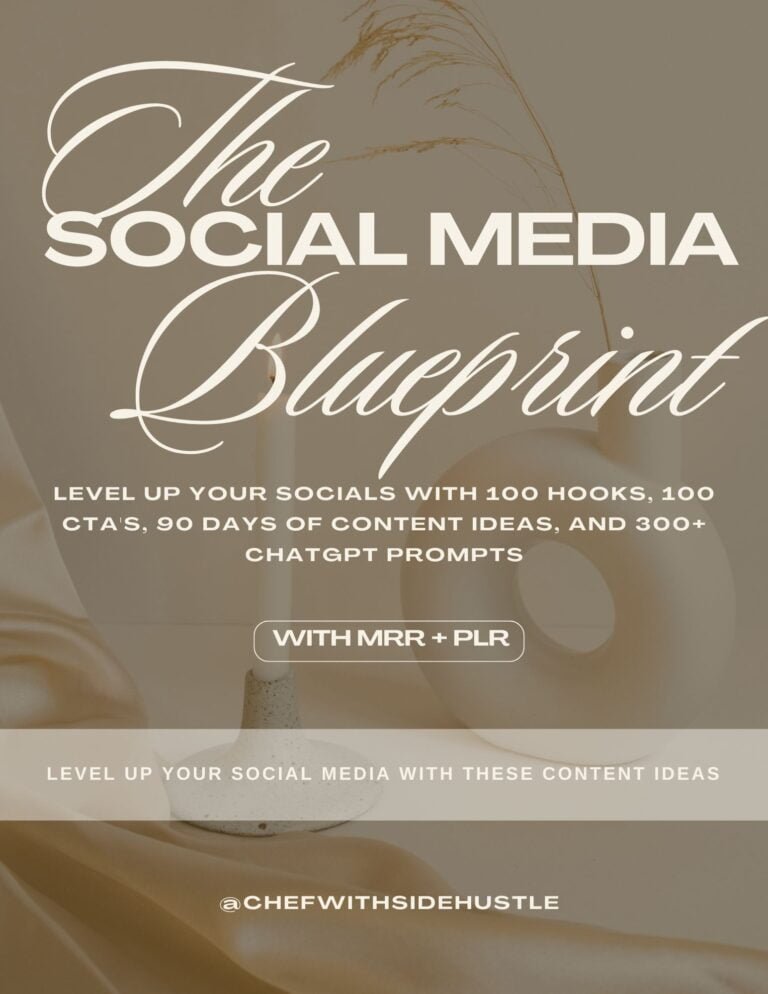 The Social Media Blueprint